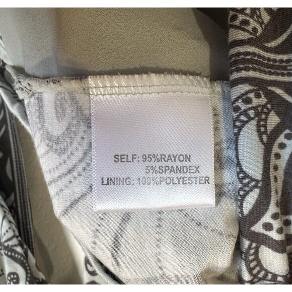 Rose + Olive L 3/4 Sleeve Layered Look Tunic Top Butterfly Back Open Light Blue - Picture 8 of 11